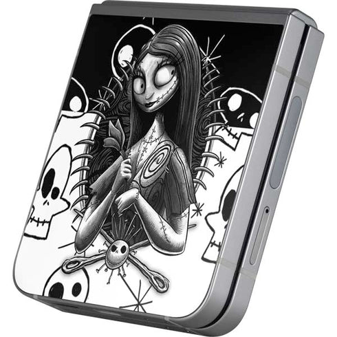 Disney The Nightmare Before Christmas Sally Art Galaxy Z Flip6 Skin